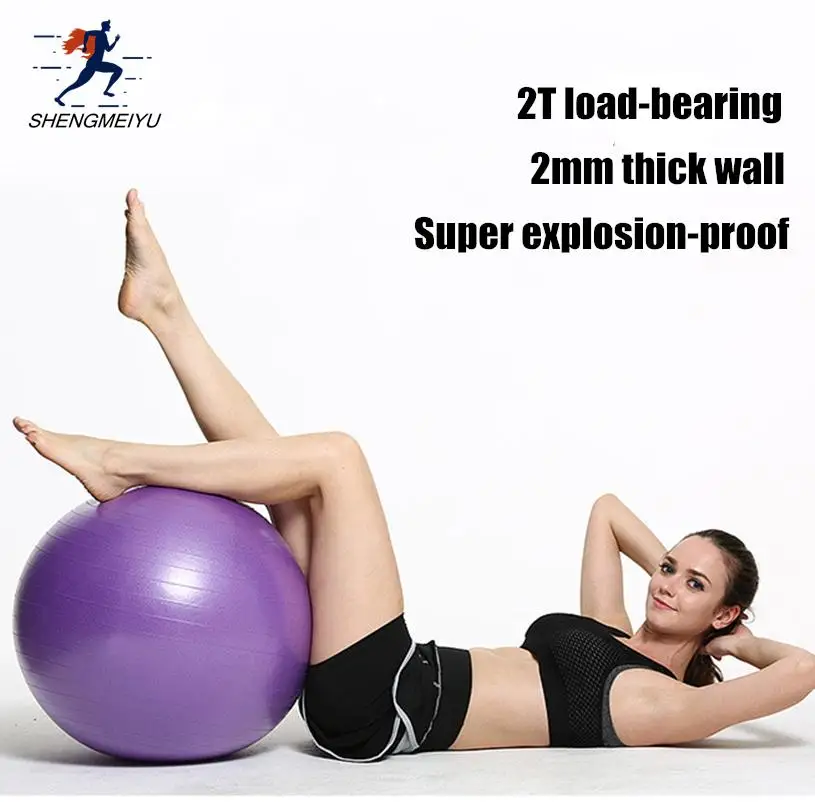 65cm Yoga Ball Pilates Fitness Balance Ball Gymnastic Pregnant Woman Delivery Exercise Fitness Midwifery PVC Bal