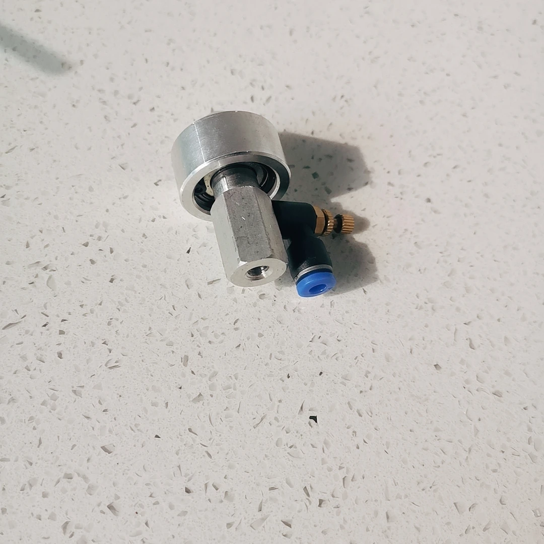 Imagem -02 - Livre o Navio um 30 mm Diâmetro Máquina de Impressão da Tela Cilindro Superior Acessórios Cone Pneumático Boca para Imprensa Euipment