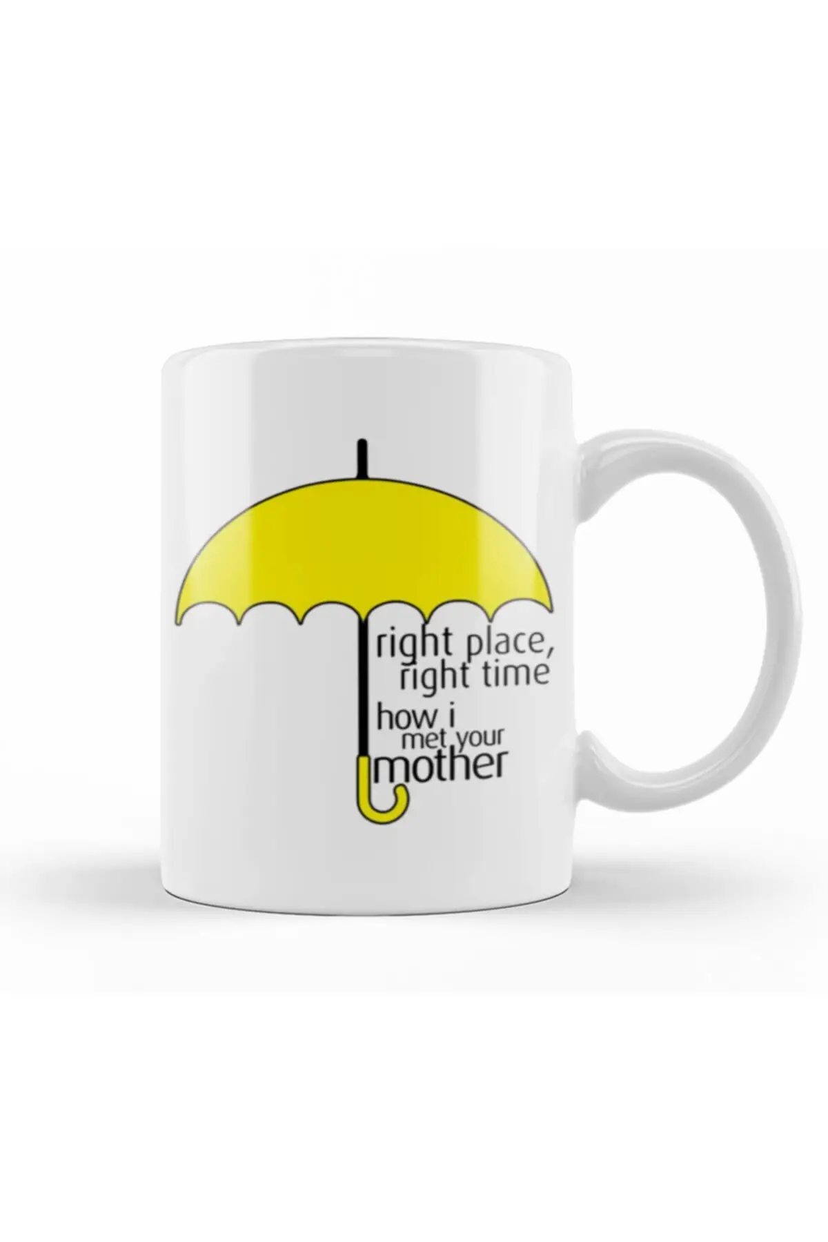 Umbrella Design Porcelain Cups Tea and Coffee Mugs Colorful Printed Gift Items Office and Home Decoration Hot Expresso Chocolate