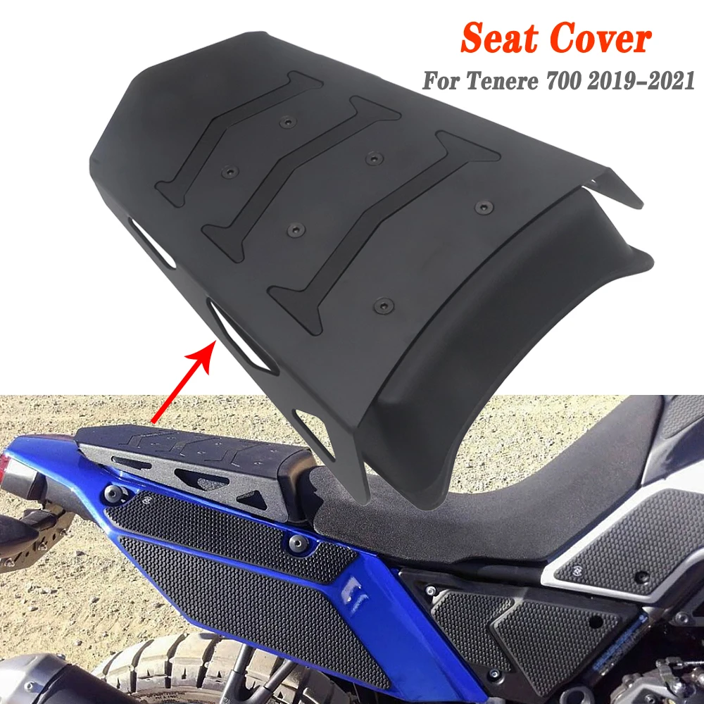 

NEW Black Motorcycle Accessories Seat Cover For Yamaha Tenere 700 2019 2020 2021 Mono Seat Rack