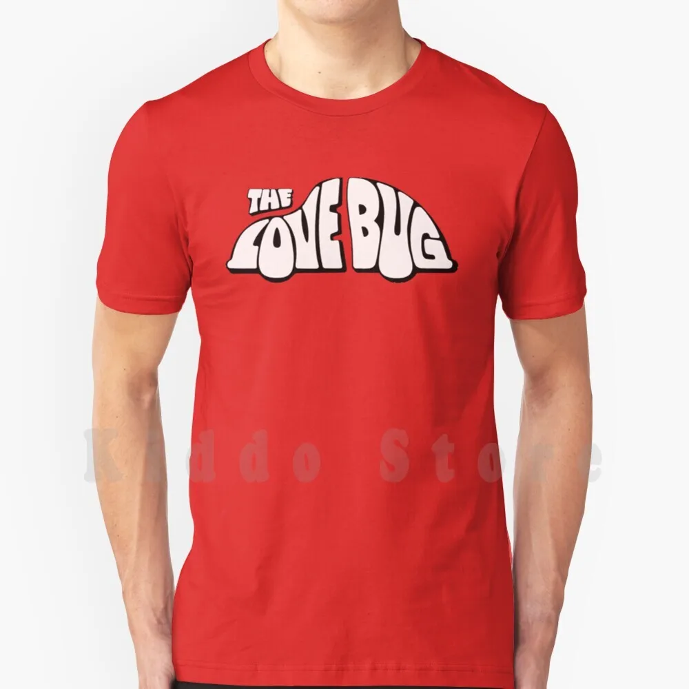 The Love Bug T Shirt Print For Men Cotton New Cool Tee The Love Herbie Herby Racing Car Cute Little Fella Jim Douglas 53