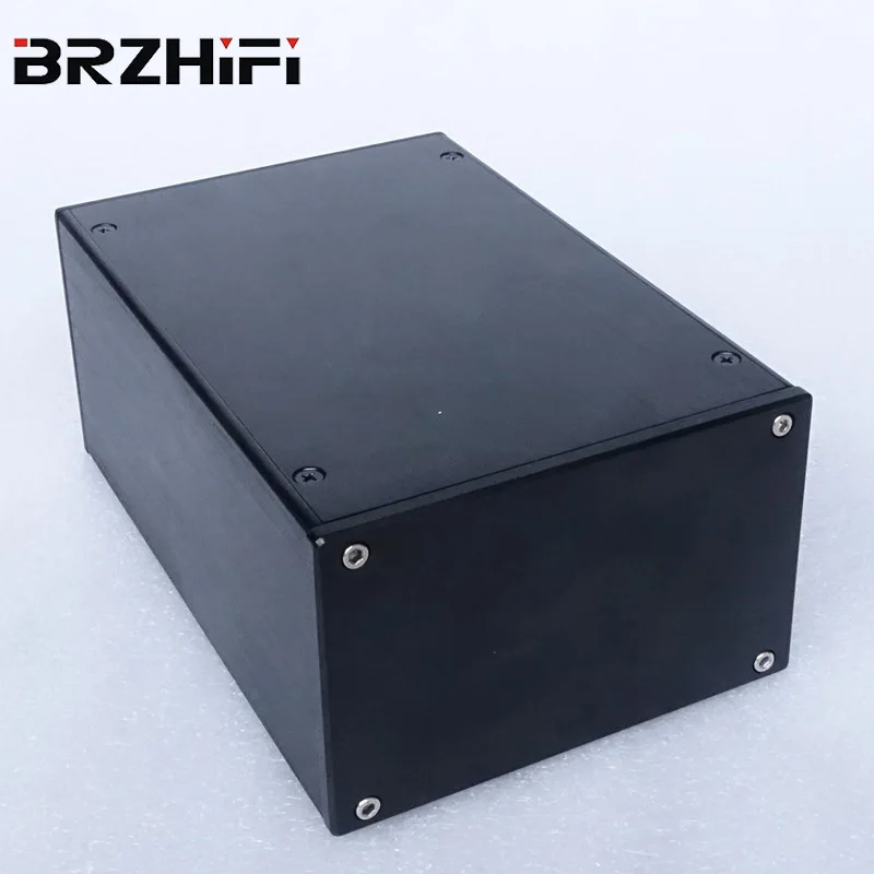 BRZHIFI-caja de aluminio personalizada BZ1409P de alta calidad para chasis de fuente de alimentación, carcasa de Metal Industrial, caja de instrumentos DIY