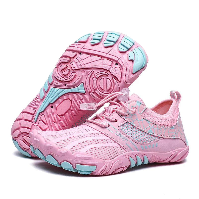 Children barefoot shoes kids water sneakers for boys girls breatheable hiking swimming sport shoes water sneakers size 29-37