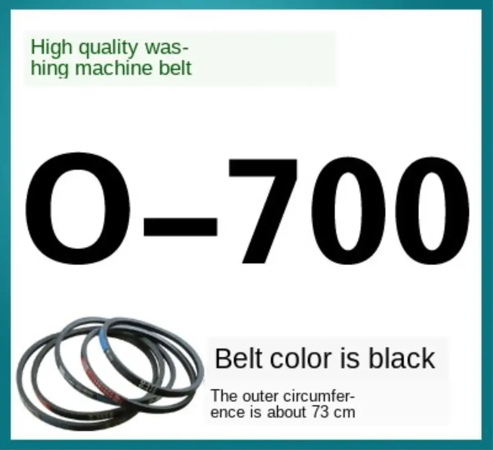 O-700E Washing Machine Drive Belt Home Appliance Parts Appliances