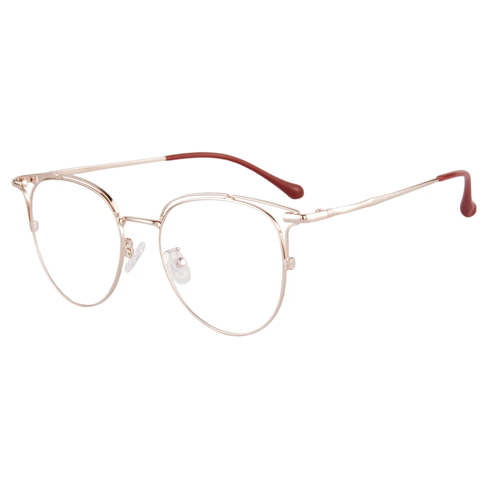 Ladies' Progressive Multifocal Glasses with Blue Light Blocking Reading Glasses for Far Viewing and Close Customization