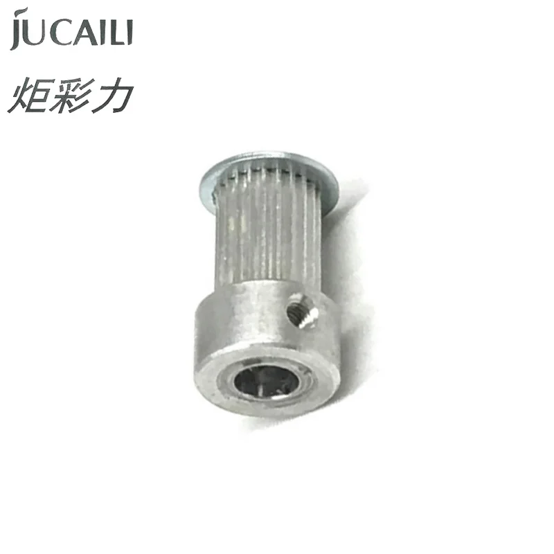 

Jucaili 10PCS printer S2M-15-8mm motor pulley 24 teeth for Allwin Xuli Mimaki large printer servo/stepper motor gear pulley