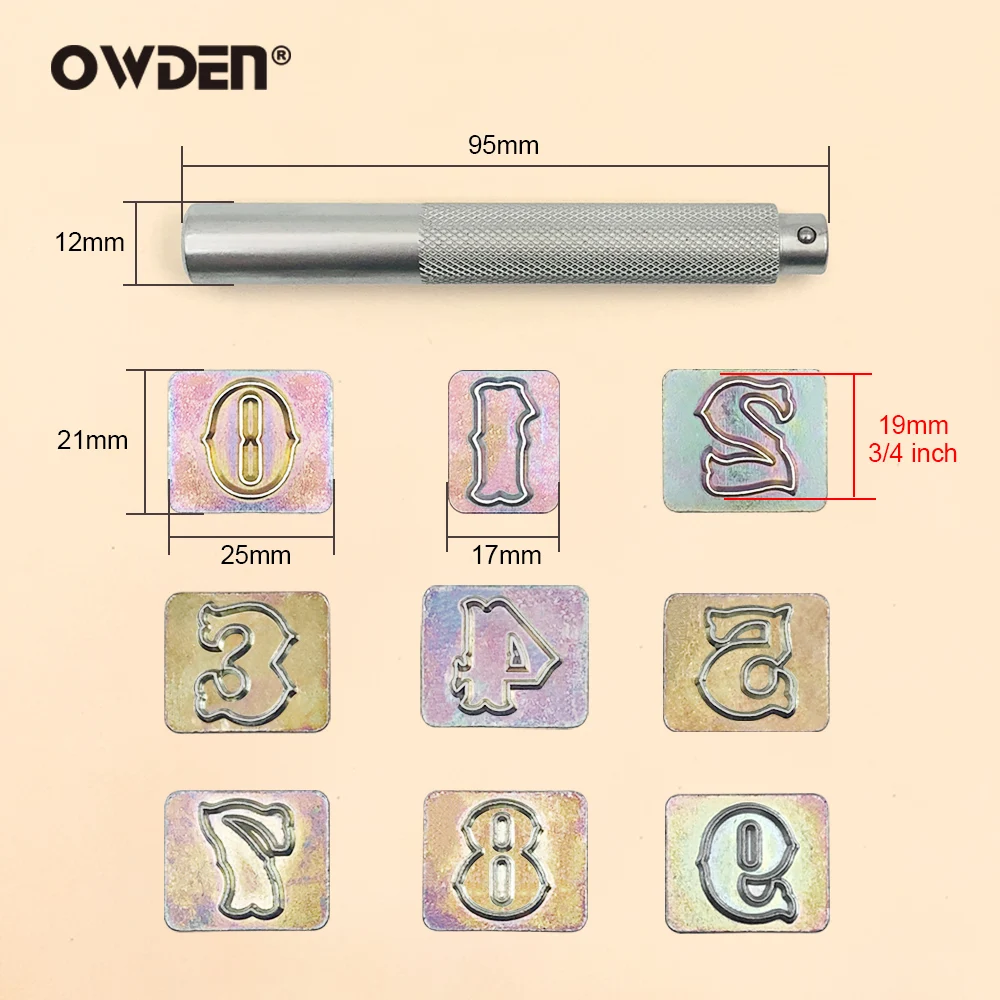 OWDEN 10 Pcs 3/4\