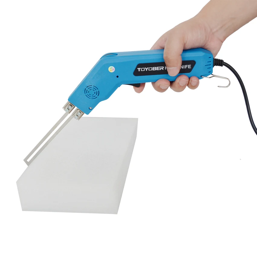 TOYOBER Electric Foam Cutter Polyurethane Polyethylene Styrofoam Cutting Machine Hot Knife Cutter Tool Hot Heating Knife