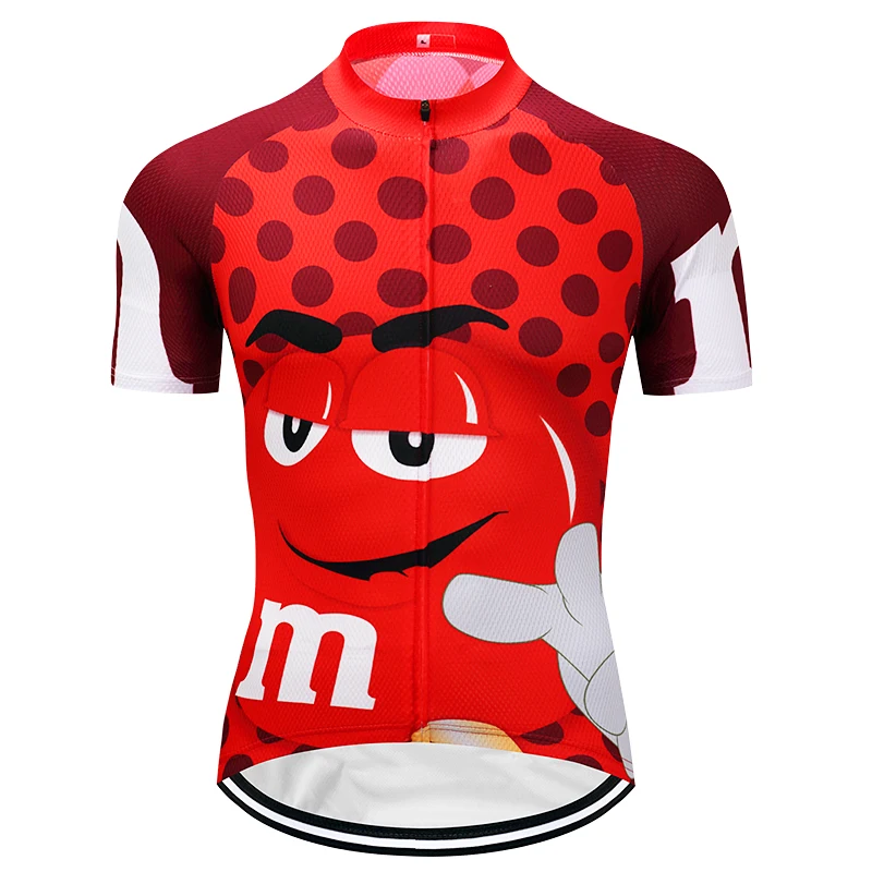 9 colors Summer Cycling Jerseys Funny Cycling Clothing Mtb Quick Dry Bicycle Clothes Men\'s Short Maillot Ropa Ciclismo Bike Wear