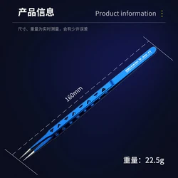 Mechanic Non-magnetic Stainless Steel Tweezers High Hardness Lengthened Thickened Forceps For Mobile Phone Repair