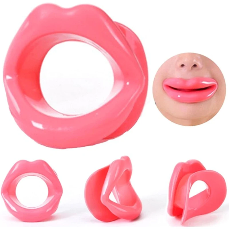 Lips Massage Slim Exerciser Silicone Anti Aging Face Slimming Anti Cellulite Wrinkle Rermoval Women Lip Trainer Face Lift Tools