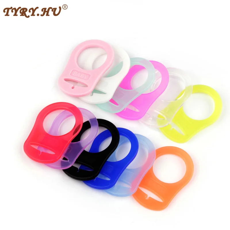 TYRY.HU Baby Pacifier Holder Adapter 10pc Silicone Pacifier Clips Accessories Chupeta Clips Babie Pacifier Attache Sucette