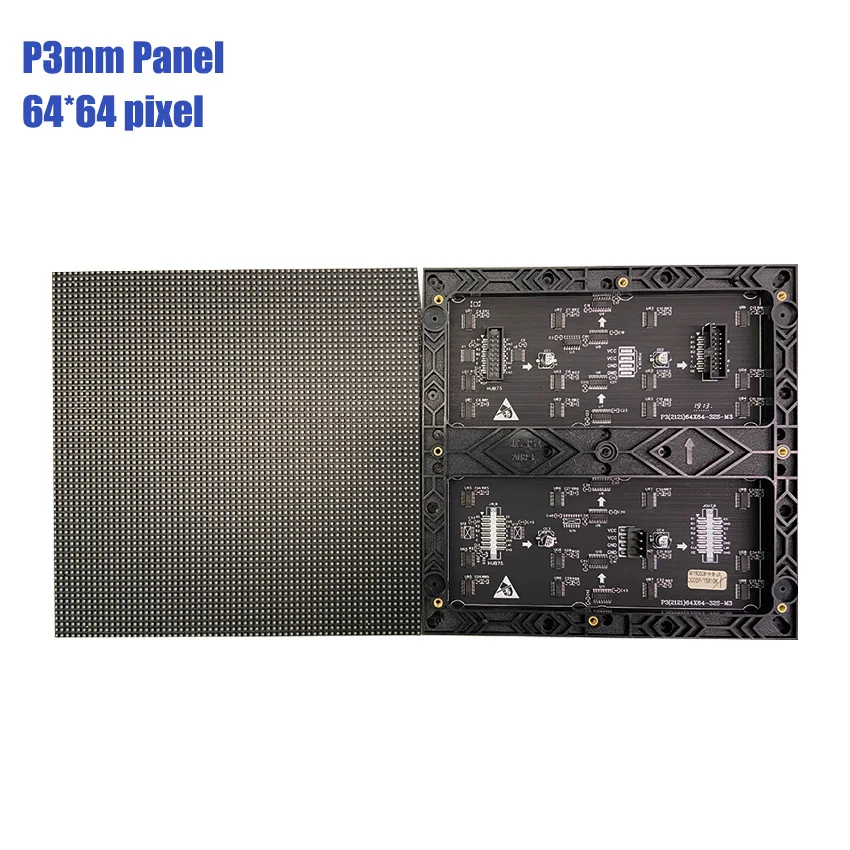Ali Express Geleid Teken P3 Indoor Module Led Display 192*192Mm Panel Resolutie 64x64dots Full Color Led Display