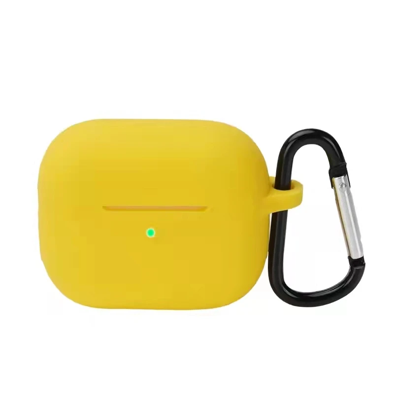 Funda de silicona para AirPods 3, funda magnética 2021, carga inalámbrica para AirPods 3, funda protectora para auriculares, con gancho