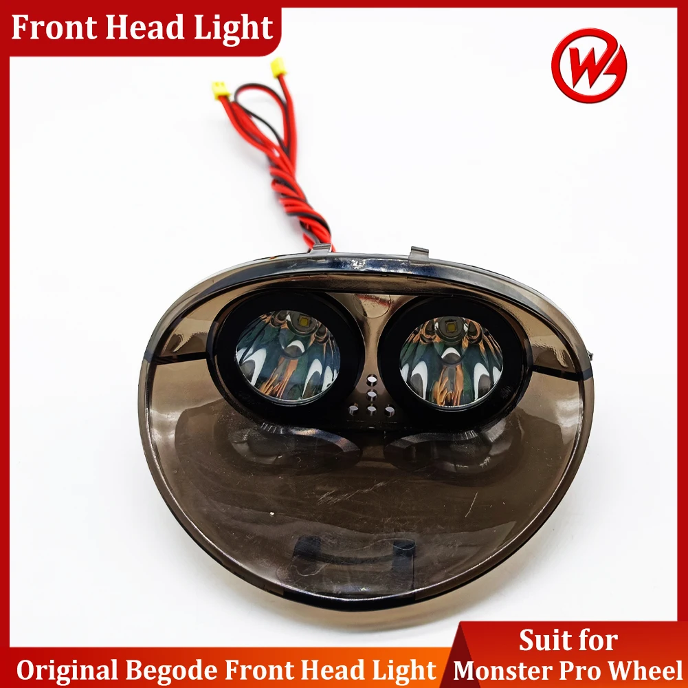 Original GW Begode Monster Pro Spare Parts Accessories Front Head Light Lamp  Front Lamp Suit for Monster Pro Electric Wheel