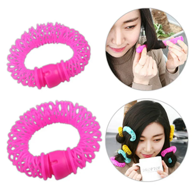 Self Grip Hair Rollers Hair Curling Tool DIY Hair Styling Tools Hairdressing Hair Curlers Home Salon