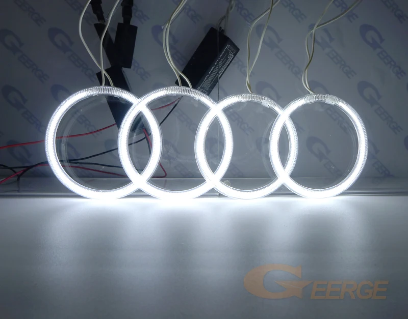 For MERCEDES BENZ S CLASS W216 C216 CL 600 500 63 65 AMG 2006-2009 Excellent Ultra Bright CCFL Angel Eyes Kit Halo Rings