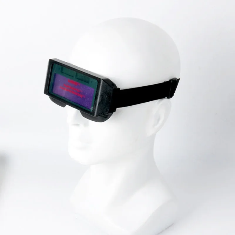 Solar automatic dimming welding protective mask welder glasses welding cap