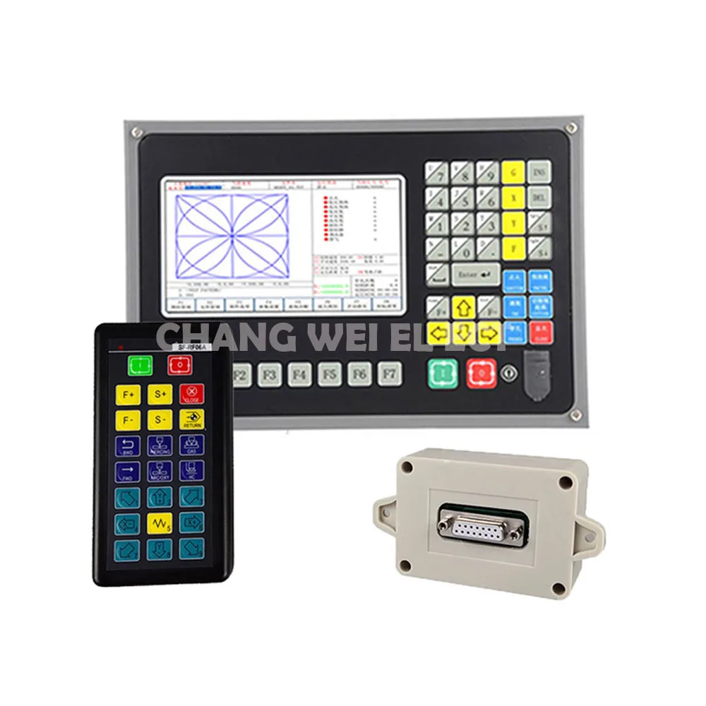 

Thc 2-axis Sf-2100c Cnc Plasma Cutting Machine Controller Plasma Flame Cutting Machine System + Wireless Remote Control Sf-rf06a