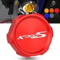FOR BMW K1300S K1300 S 2009-2015 2014 2013 2012 2010 Motorcycle CNC Rear Fuel Brake Fluid Reservoir Cap Oil Cup Cover Protector