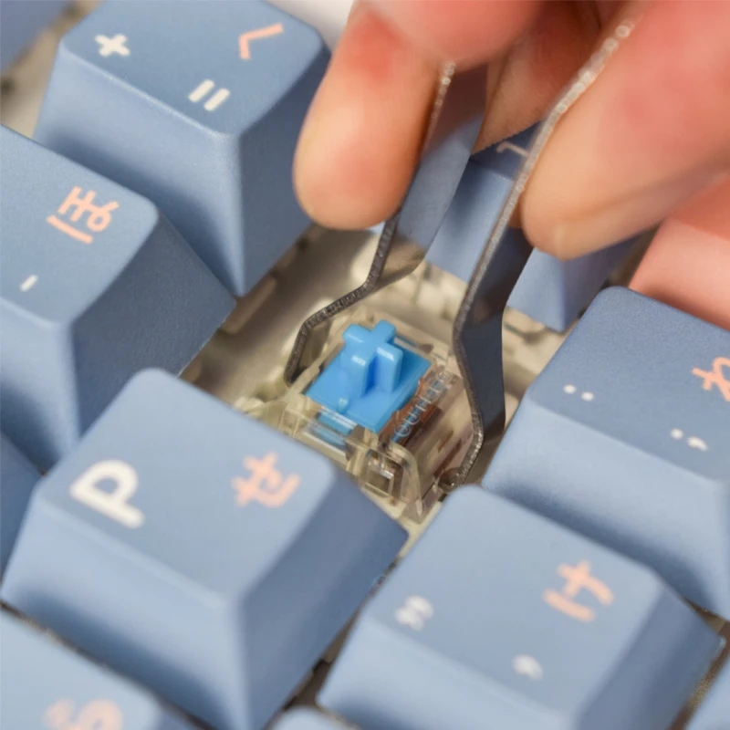 Estrattore per Keycap 2 in 1 chiavi estrattore per interruttore strumento universale per la rimozione del Keycap per tastiera meccanica Keycap