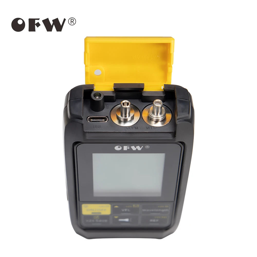 Imagem -04 - Multifunções Medidor de Energia Óptica Mini Visual Fault Locator Network Cabo Test Optic Fiber Tester Opm 1mw 20mw 30mw Vfl em 1