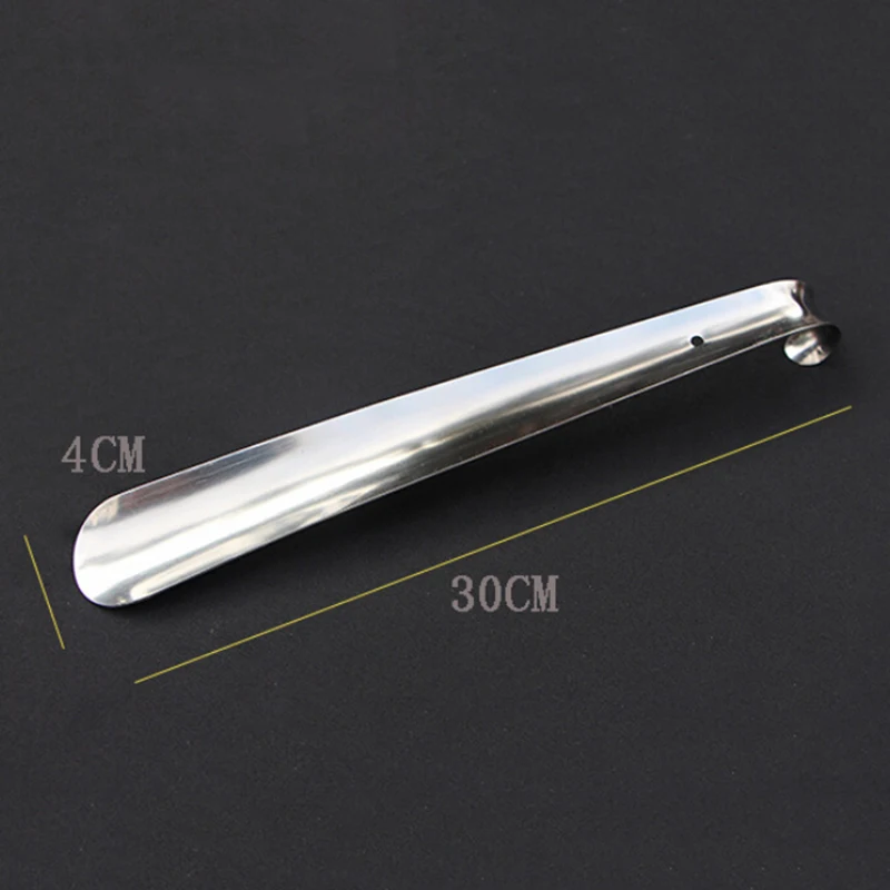 1pcs Spoon Shoehorn Professional Shoehorn Stainless Steel Metal Shoe Horn Shoes Lifter Tool 16/32/45/58cm