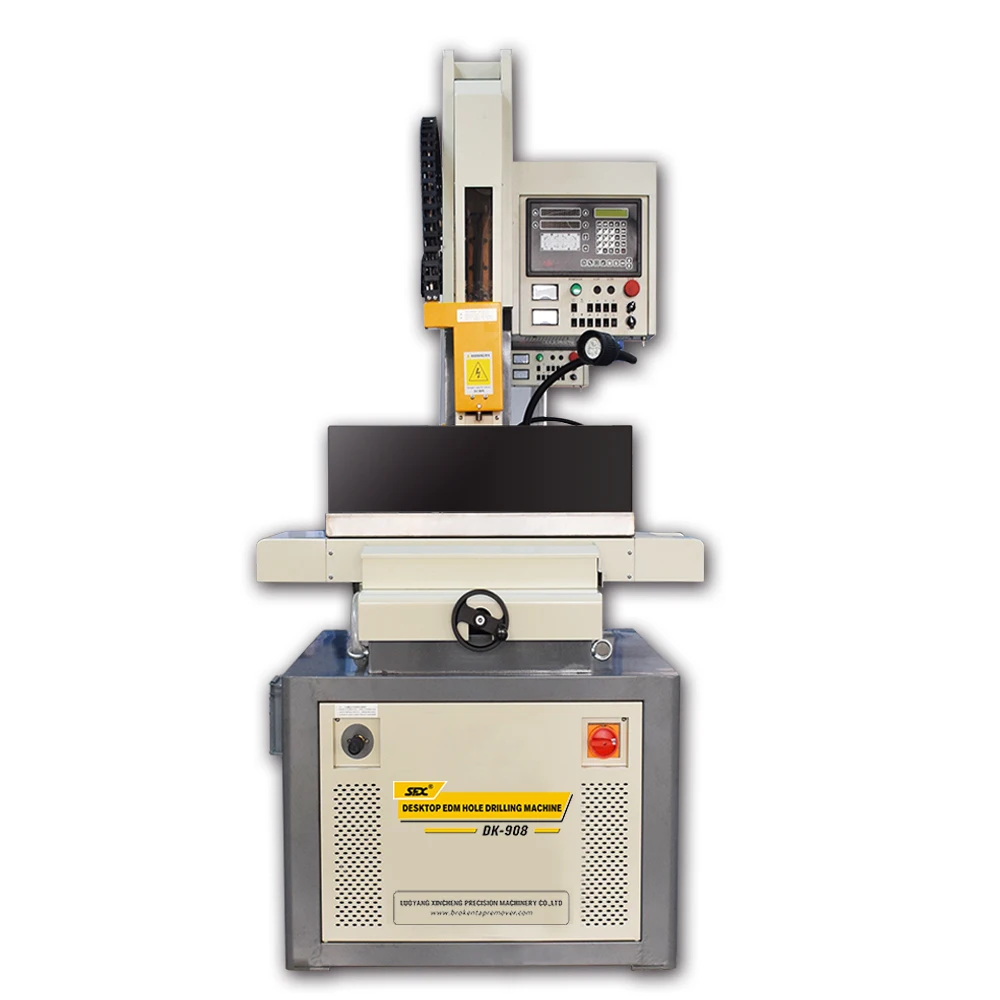 الأسهم الأمريكي DK-908 التلقائي EDM السوبر ميني الحفر آلة حفرة السيارات المعادن الصناعية الحفر 0.3-3.0 مللي متر ثقب صغير آلة الحفر