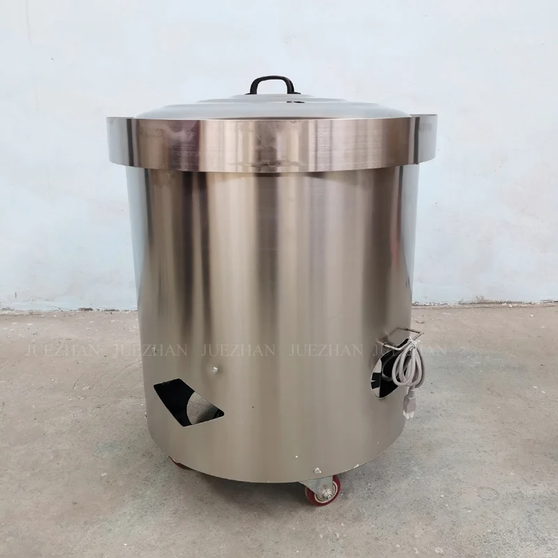 

Stainless Steel Vertical Roasting Machine Low Noise Nut Baking Machine For Fried Chestnut Peanuts