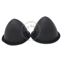 2pcs 45mm Speaker Dust Cap Bass Plastic Bullet Head Dustproof Cover Woofer Repair Parts