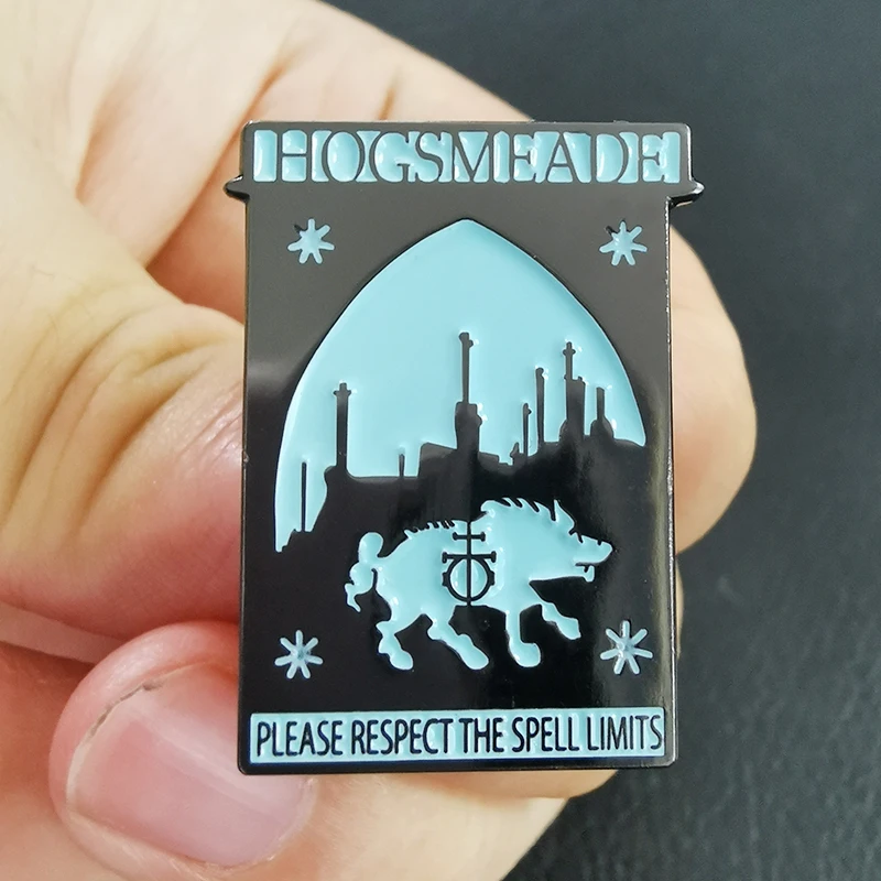 Hogsmeade spell pin