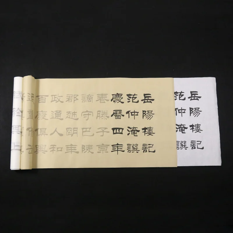 Chinese Brush Calligraphy Practice Copybook Rice Paper Copybook Adult Beginner Liu Bingsen Official Script Calligraphy Copybooks