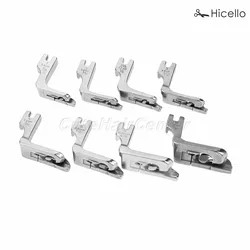1PC  industrial sewing machine hemmer presser foot/feet hold fabric for single-needle flat bed 1.6/2.4/3.2/4/4.8/5.6/6.4/8mm