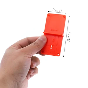 35mm folding hole drilling guide 40mm Switching Installation GABARITO HOURS Hinging Hinging hole Localizer Tool to work wood 7 Main Sales GABARITO HINGSHIP 35mm - №8