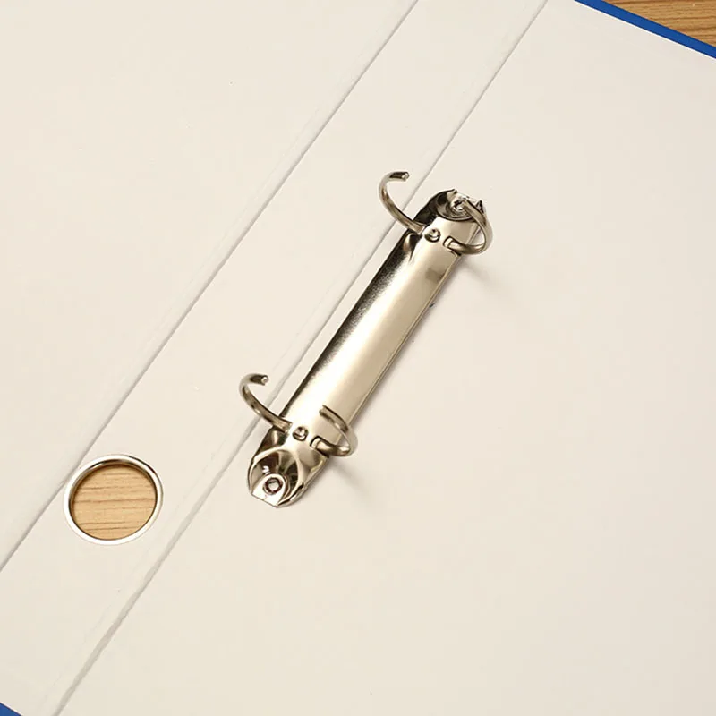 A7 2 Löcher Gold Binding Ringe Lose Blatt Buch Binder Ringe DIY Notebook Segregator Metall Ringbuch Schreibwaren Büro Liefern