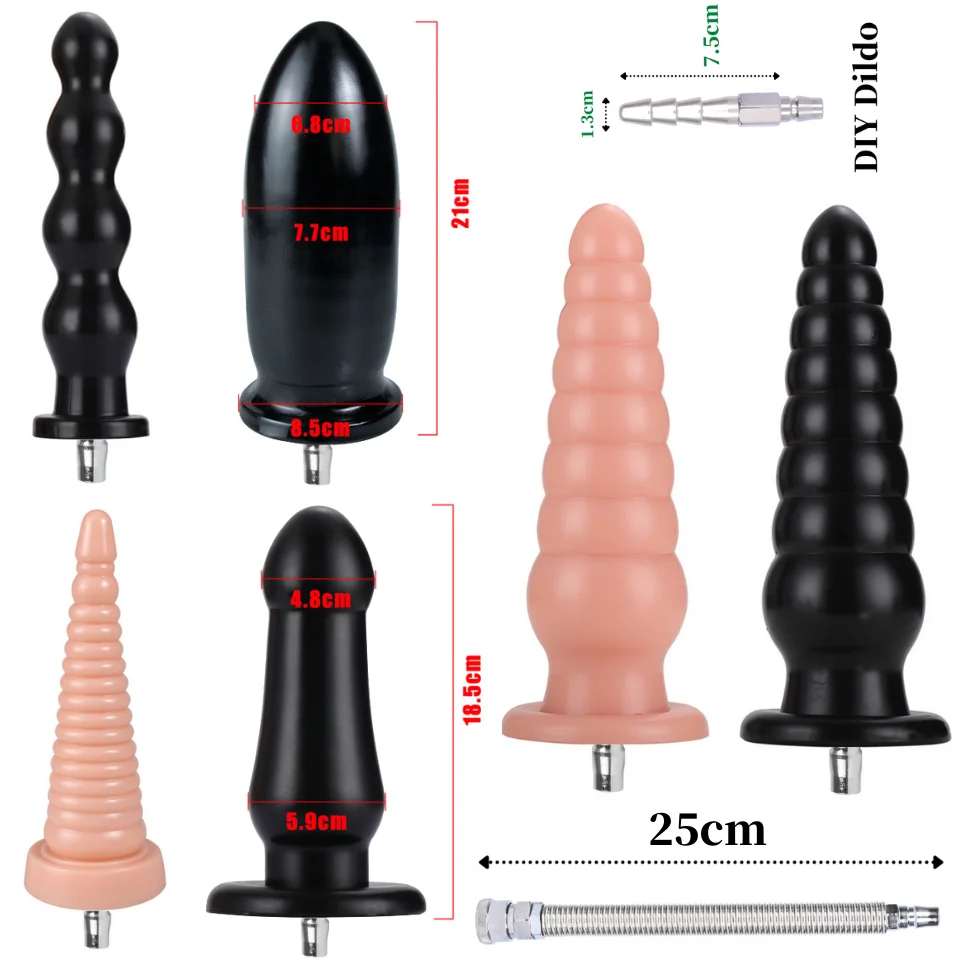 ROUGH BEAST More Vac-u-Lock Big Anal Butt Plug for Sex Machine Female Quick Plug Huge Dildo for Love Machine Men,Adlut Game