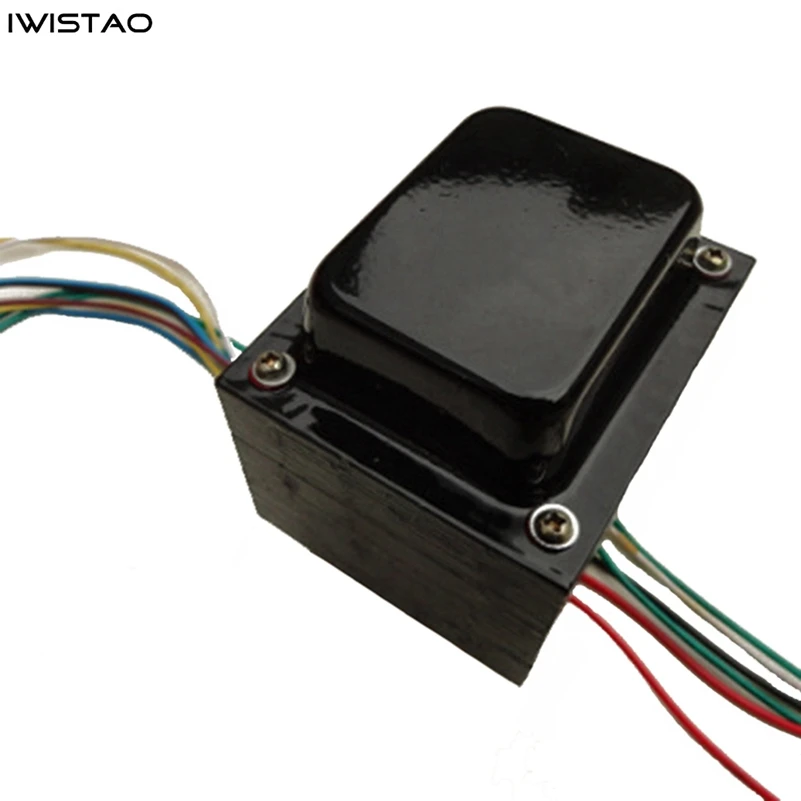 IWISTAO Tube Amp Power transformer 300W 350V-0-350V 5V 6.3V  Silicon Steel Sheets Oxygen-free Copper Wire Audio DIY