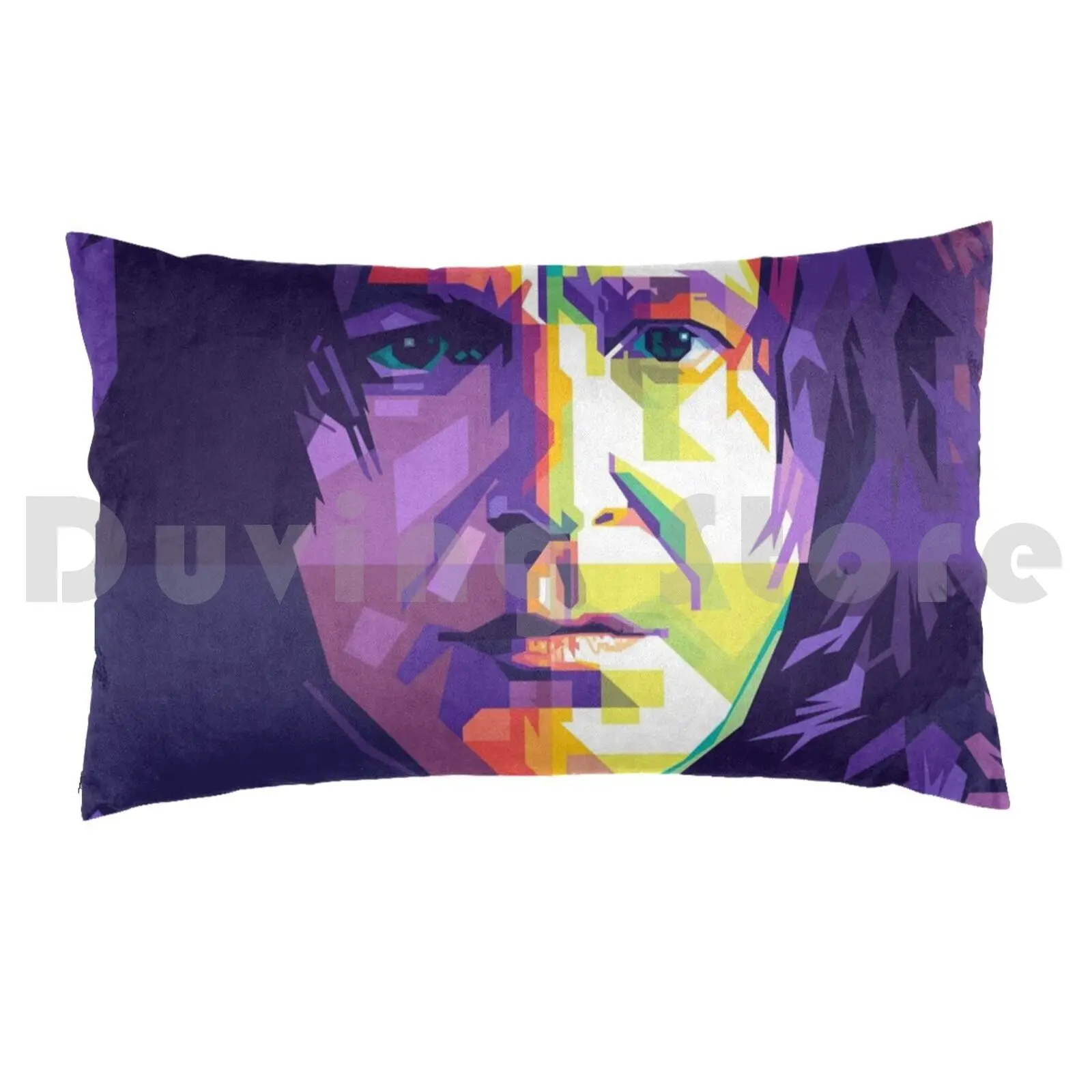 Severus SnapePillow case Wpap Pop Art Severus Snape Professor Snape Wizard Alan Rickman After