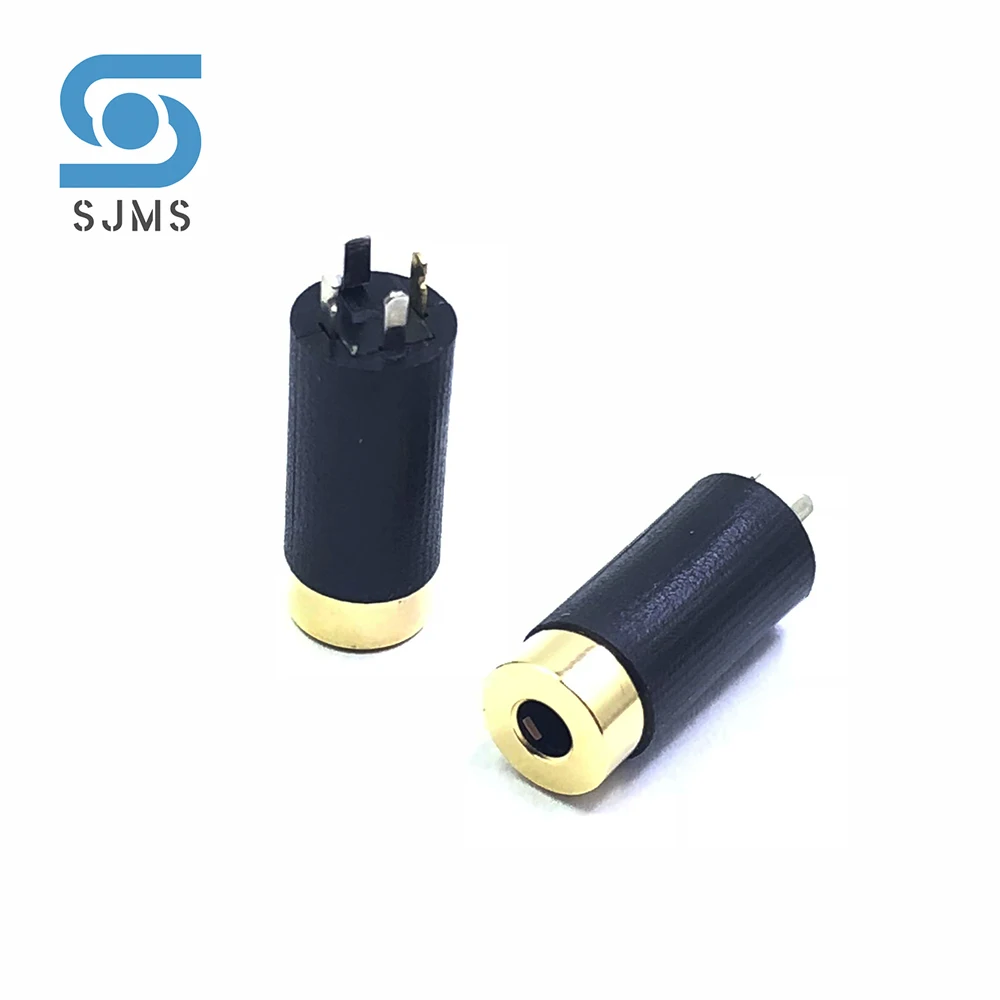 2pcs 2.5mm 3.5mm 4 Pole Stereo Female Socket Jack Socket 2.5 3.5 Dual Channel Jack 4 Pole Female Audio Jack For Headphone