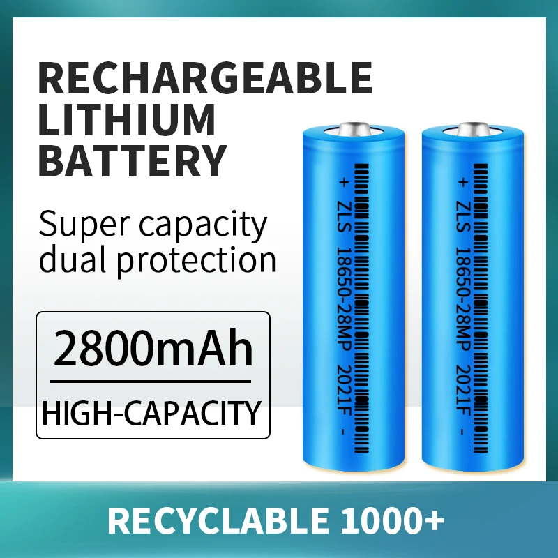 

EXPUNKN 3.7 v NCR 18650 2800mah Lithium Rechargeable Battery 100% New Original 18650 pilas recargables For Flashlight batteries