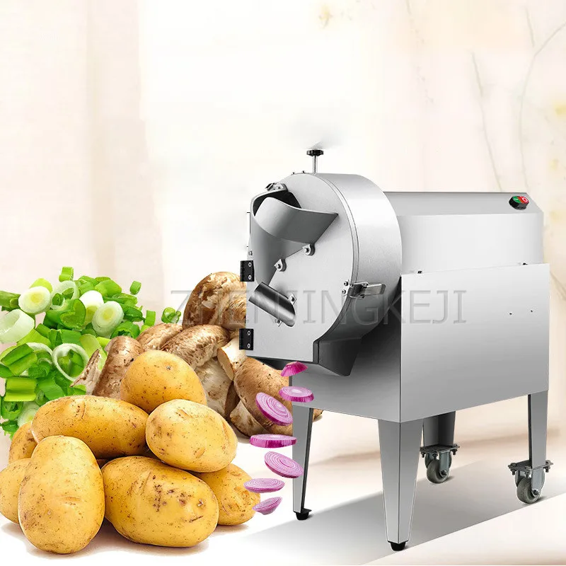 Commercial Cut Vegetables Machine Catering Center Kitchen Stainless Steel Multifunction Fully Automatic Vegetables Dice Device