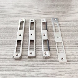Stainless Steel Room Door Locks Lock Body Guide Piece Wooden Door Special Lock Piece Lock Buckle Plate Edge