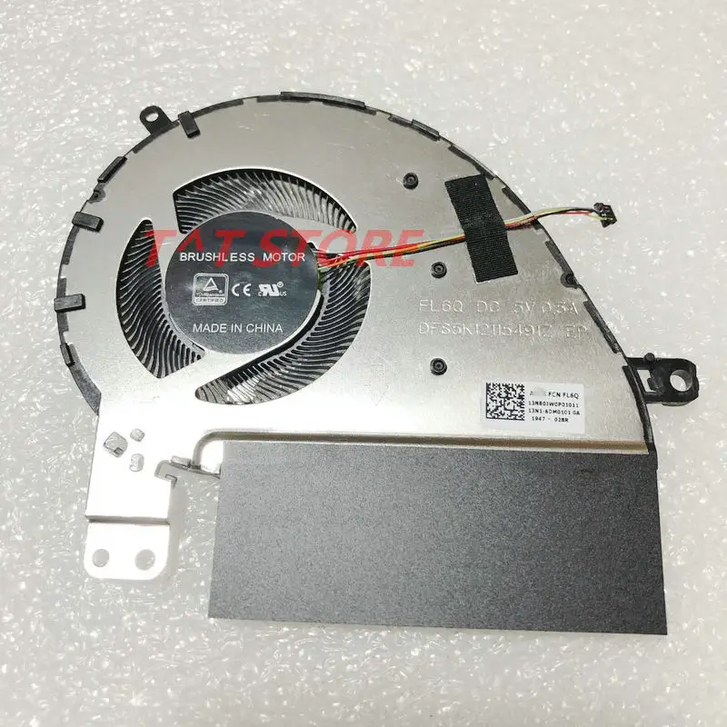 Imagem -01 - Original para Asus Ux333f Ux333fa Ventilador de Refrigeração 13nb0jw0p01011 Teste Bom