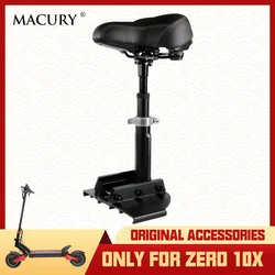 Macury Saddle for Speedual T10-DDM ZERO 10X ZERO10X Electric Scooter Seat Kit Official Accessories Original Adjustable Chair