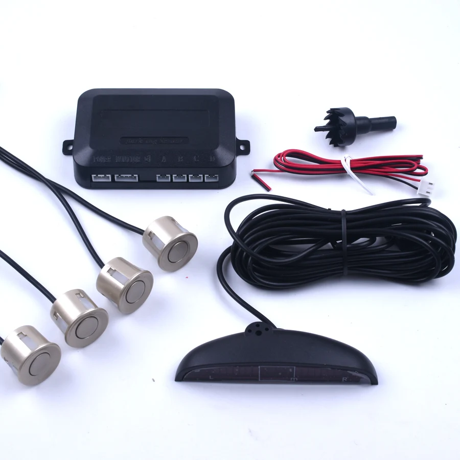 1 Satz Parks ensor Kit Auto Auto LED-Anzeige 4 Sensoren für alle Autos Rückfahr unterstützung Backup Radar Monitor Parks ystem