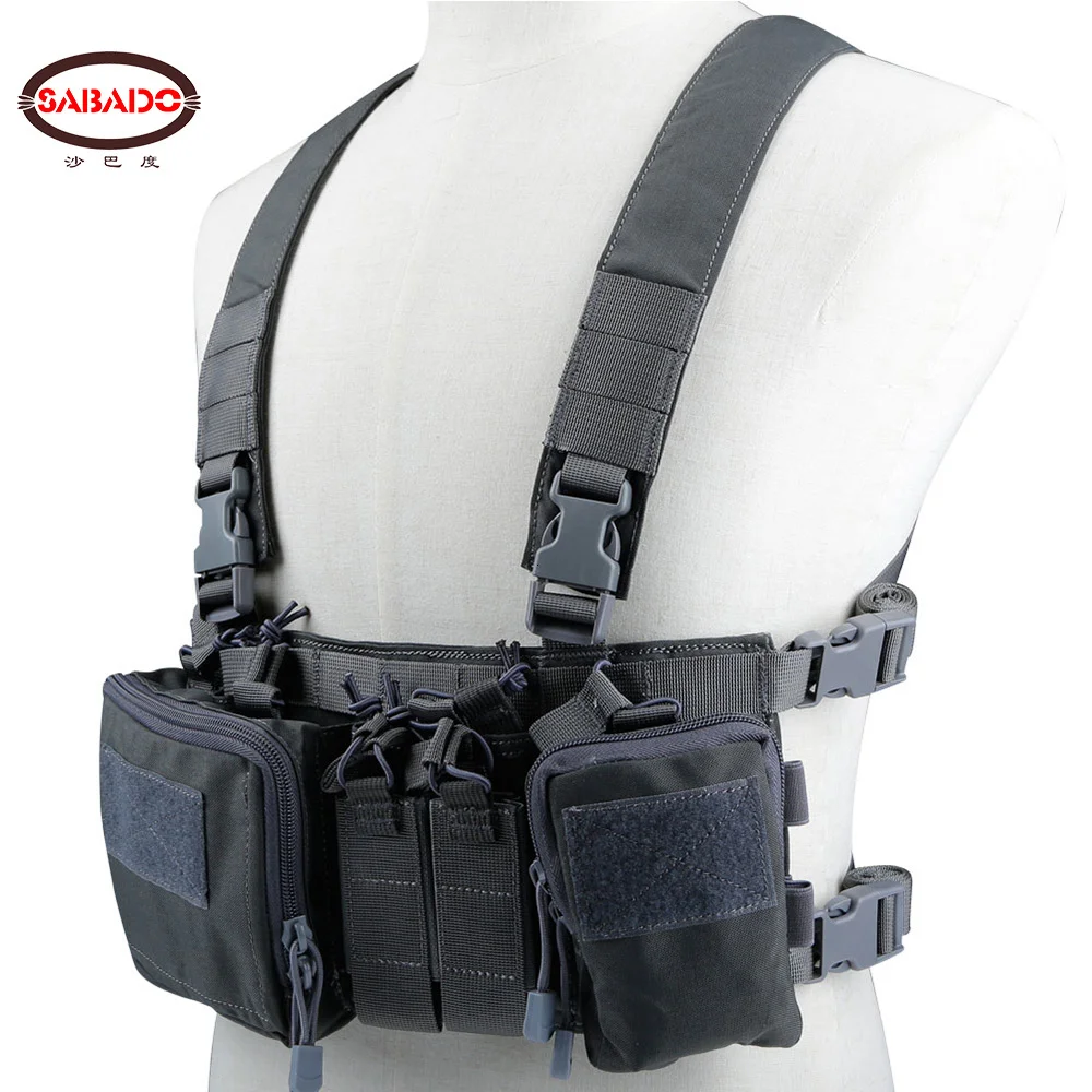 

Hunting Tactical Chest Rig X Harness TCM Vest Carrier Armor Army Rifle Pistol 5.56 7.62 Magazine Utility Belly Pouch Accessories