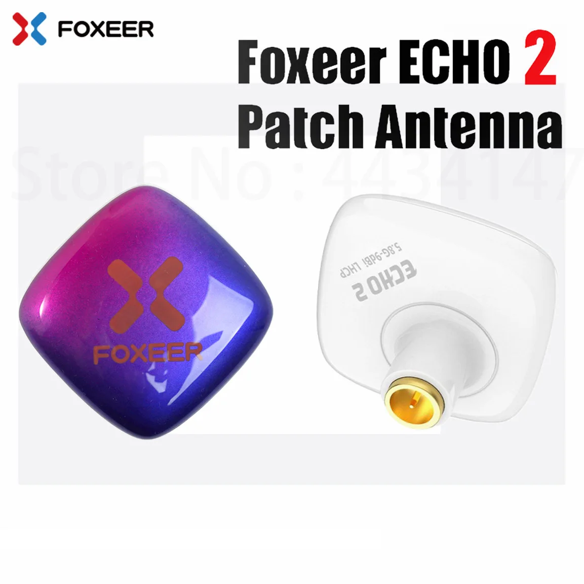 Foxeer ECHO V2 Echo Patch Antenna 9Dbi Antenna FPV Antenna Glasses Antenna compatible Receiver for FPV Fatshark Video glasses