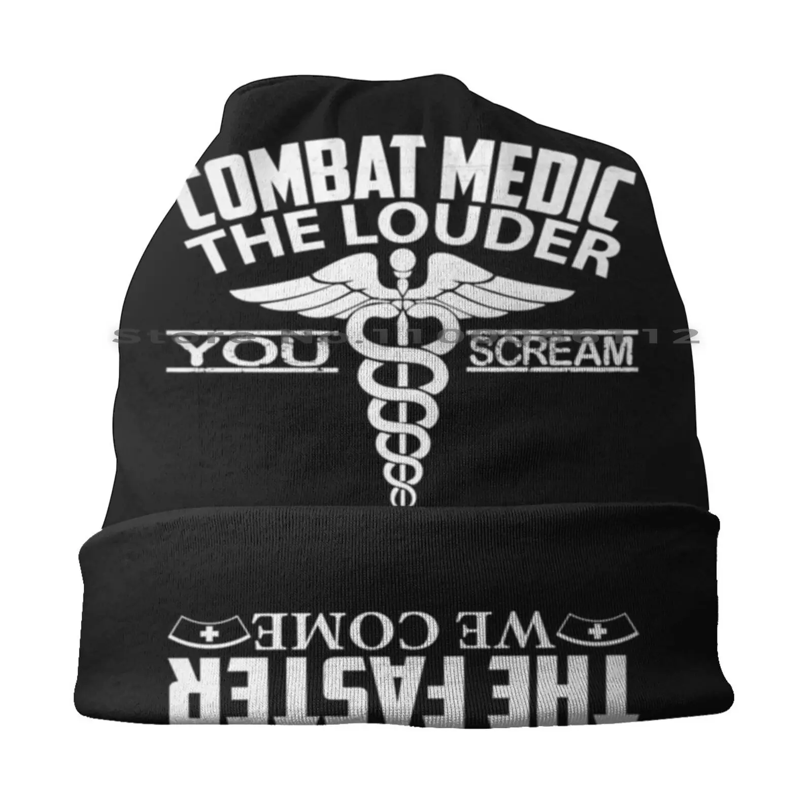 Combat Medic-The Louder You Scream Faster We Come Bucket Hat Sun Cap Combat Medic Dad Combat Medic Sister Combat Medic Grandma