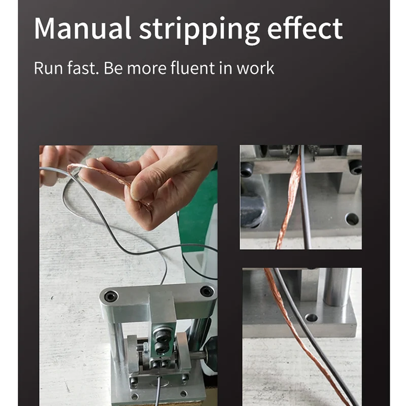 Cable stripper machine Electric Peeling Machine Manual Wire Stripping Wire edm Machine Electric Wire Puller Recycling Tool