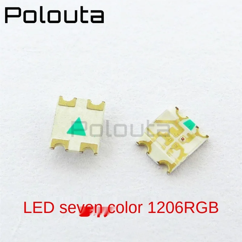 50 Pcs/lot SMD Light Emitting Diode 1.1mm 5050 3528 1210 1206 0805 0603 0402 Highlight Emitting Diode Anode Full Color Colorful